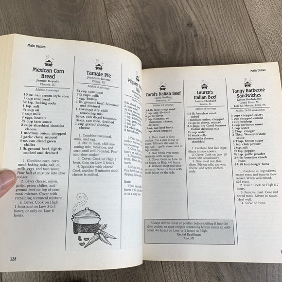 Fix It & Forget It Cookbook Collection Robin Rifkin 2000 Paperbook - Picture 12 of 12